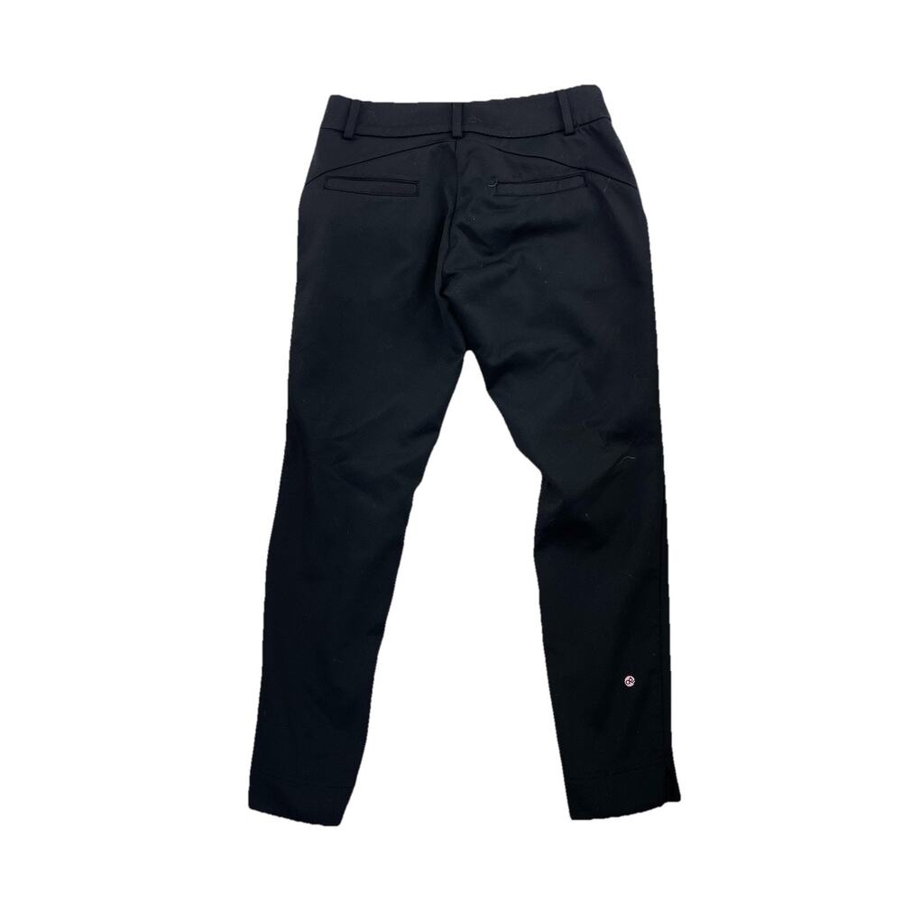 Abendroth Peggy Crop Trouser Size 0 Joggers Black Stretch Women 26" In 28-18